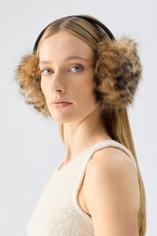 UNREAL FUR All Ears Earmuffs - Leopardess