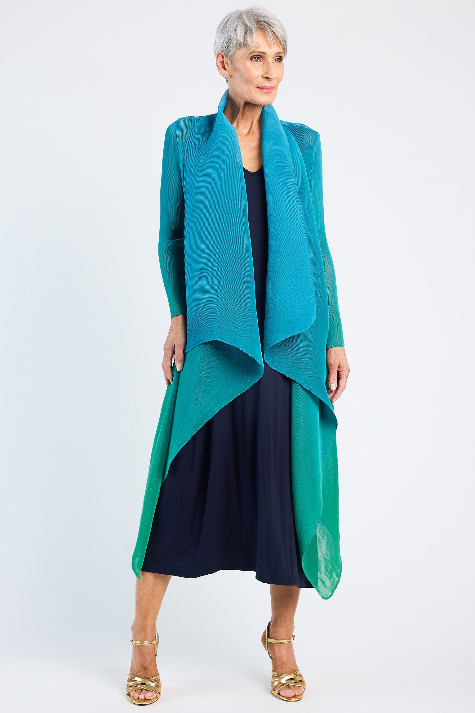 ALQUEMA - Collare Coat Biscay to Fern - Magpie Style