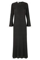 ALQUEMA - Heart of Gold Maxi Dress Black - Magpie Style