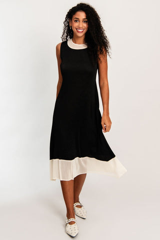 ALQUEMA - Kambe Dress - Black Cream