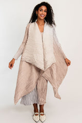 ALQUEMA - Havana Coat - Silver Sand