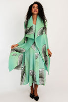 ALQUEMA - Long Estrella Dress - Lime Fan Dance - Magpie Style