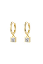 Aurora Huggie with White Drop - Magpie Style