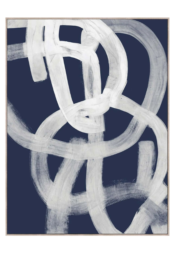 Bendall Art Print - Navy