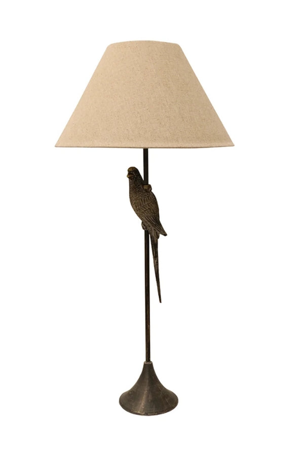 Gold Parrot Table Lamp