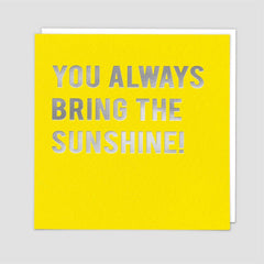 Card - Sunshine