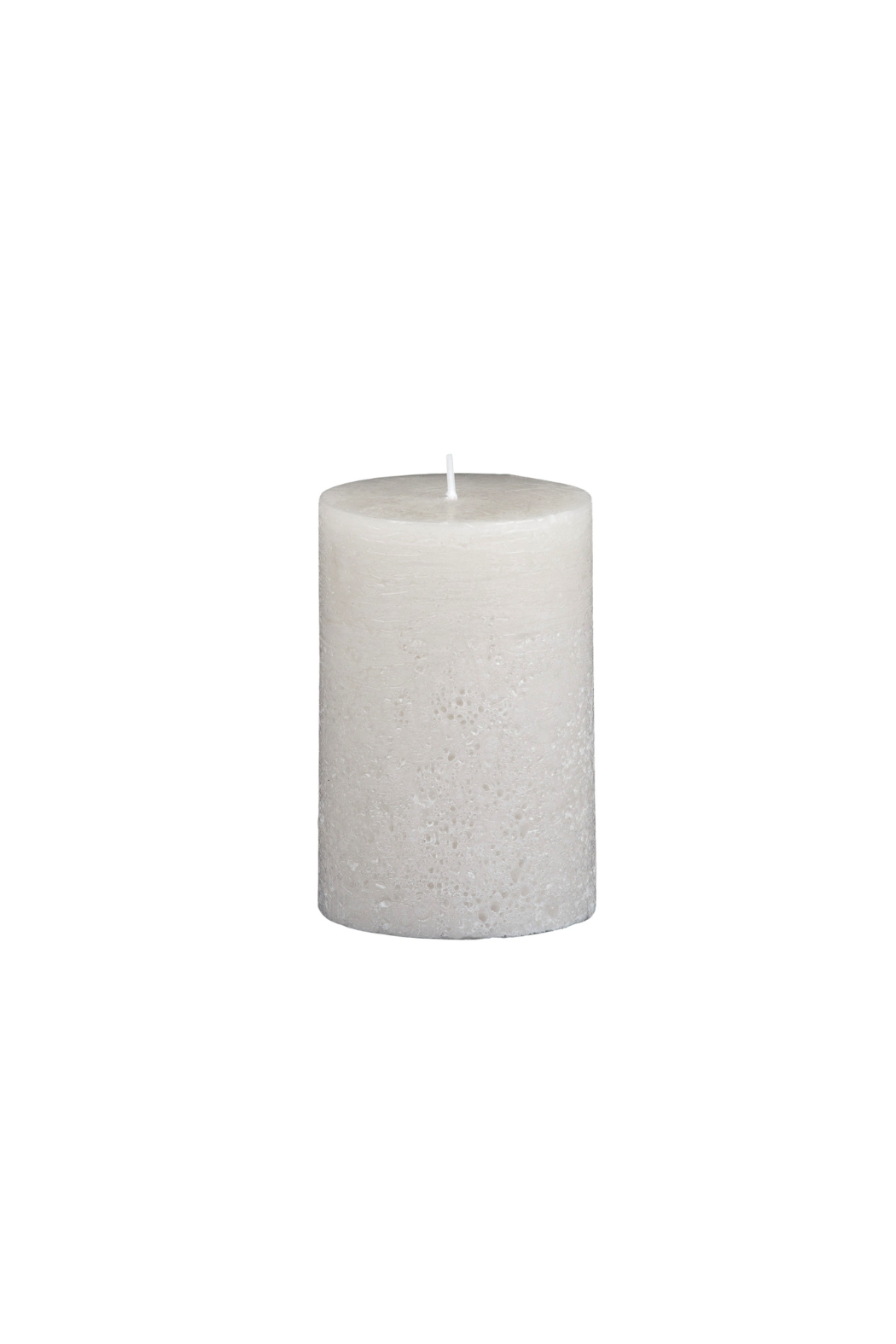 Small Terra Texture Pillar Candle - Nat - Magpie Style