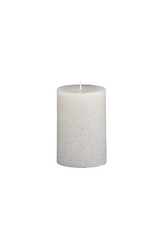 Small Terra Texture Pillar Candle - Nat