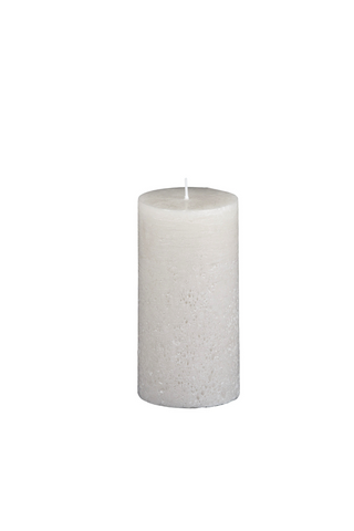 Medium Terra Texture Pillar Candle - Nat