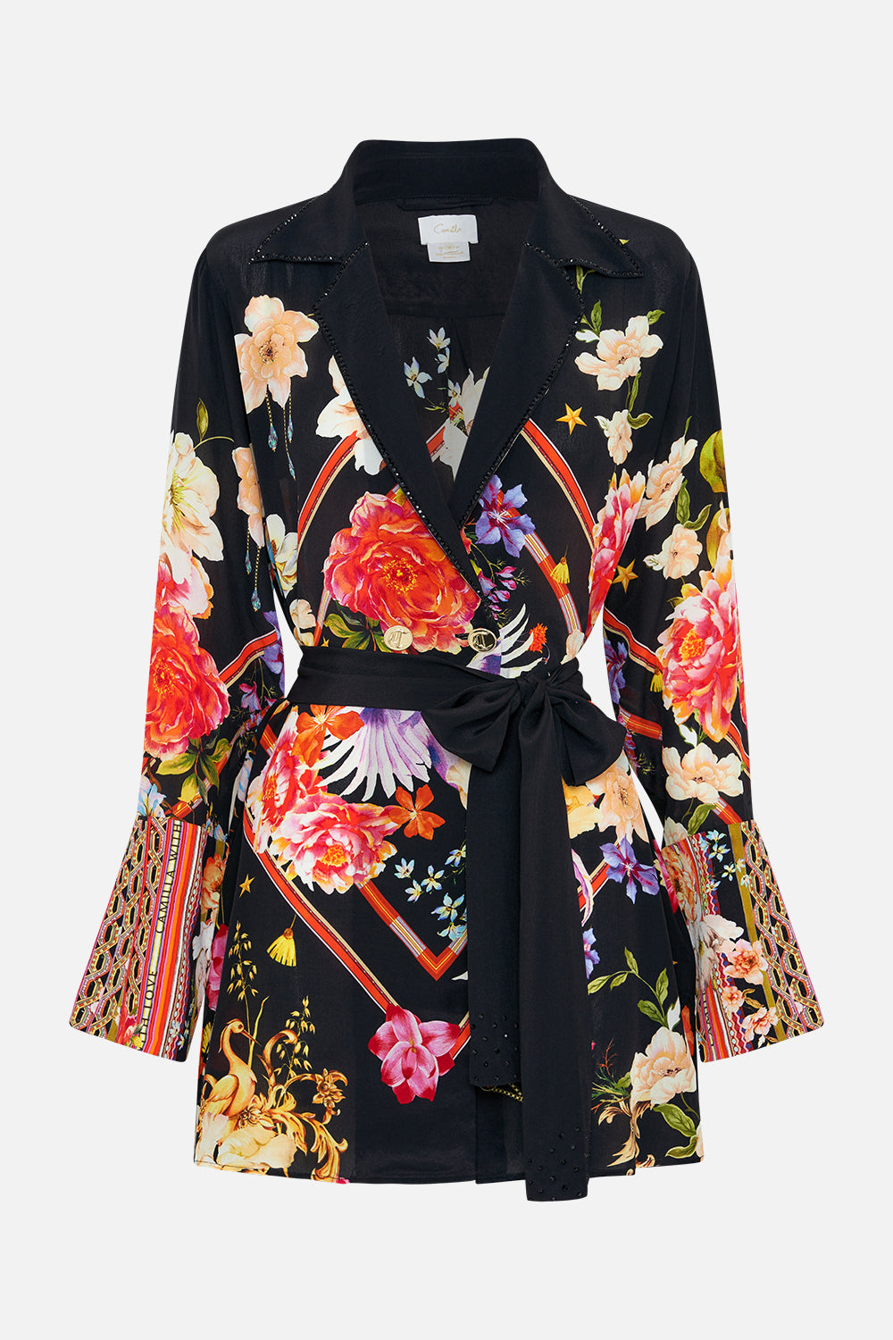 CAMILLA Split Cuff Soft Jacket - Secret History - Magpie Style