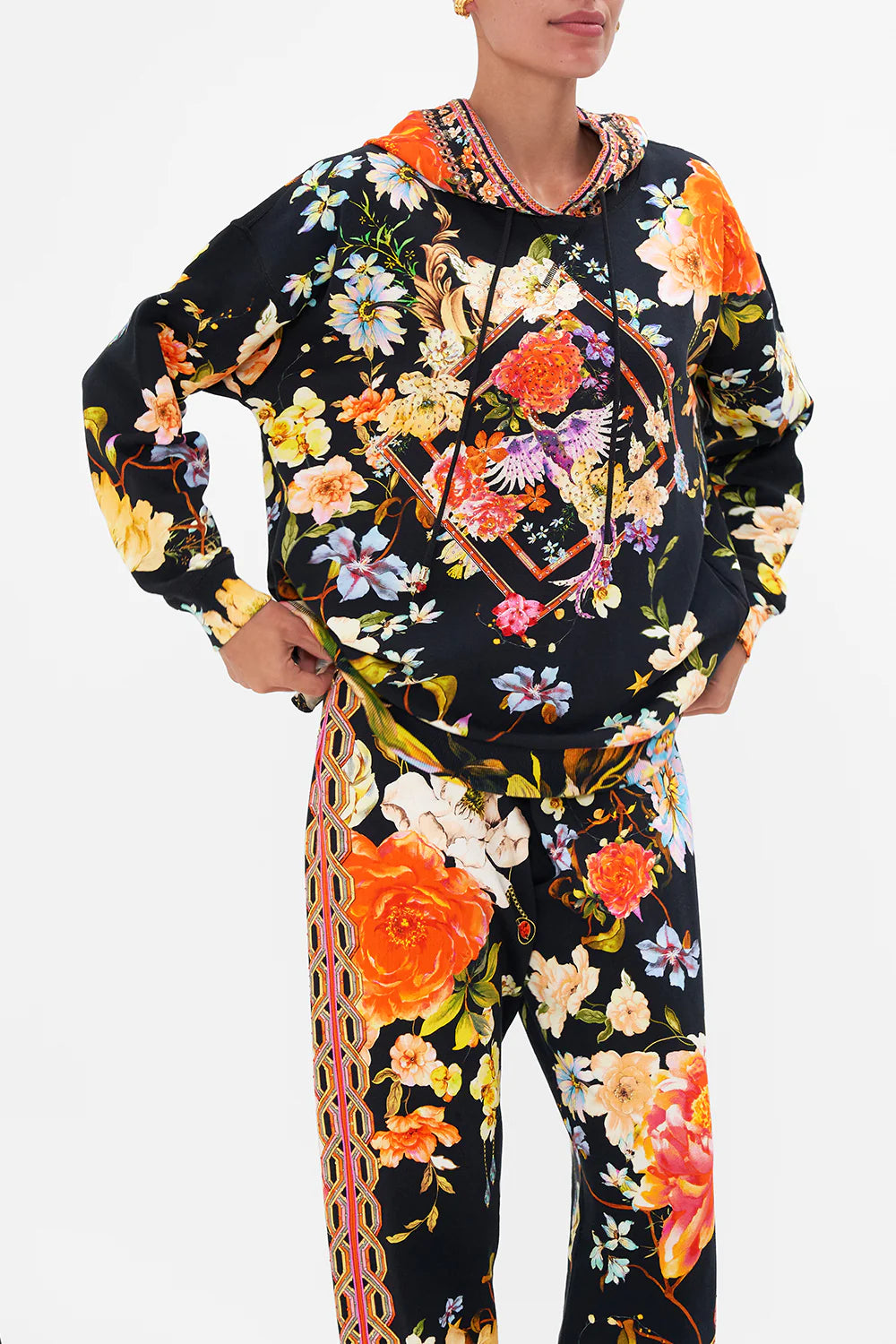 CAMILLA Hoody With Pockets - Secret History - Magpie Style