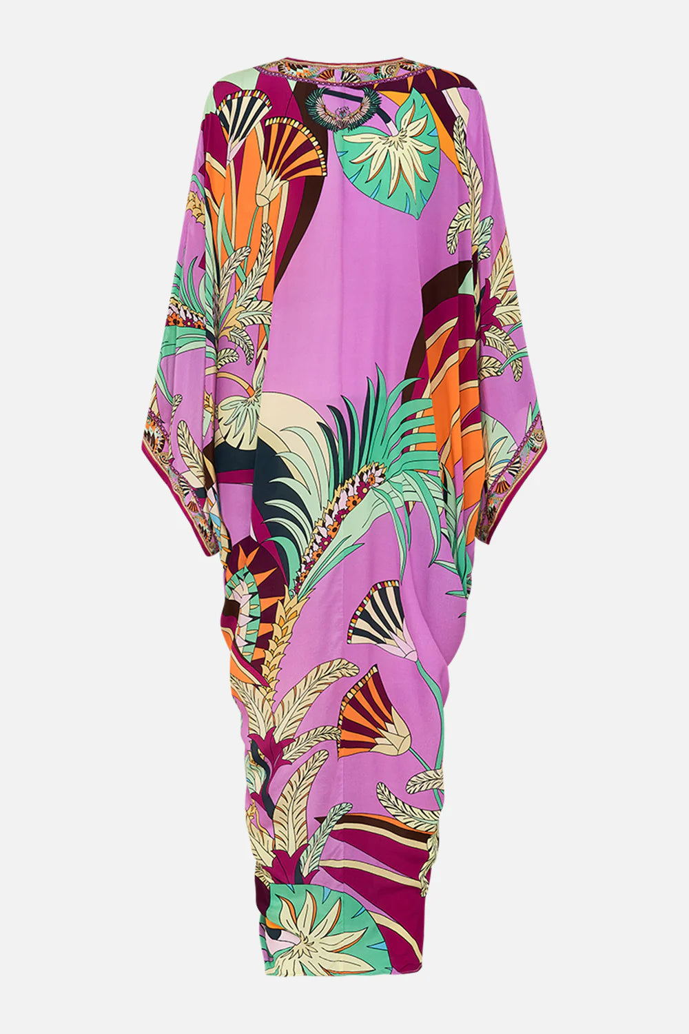 CAMILLA - T Shape Long Kaftan Giza Goddess - Magpie Style