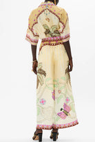 CAMILLA Straight Leg Pant - Aswan Abstract - Magpie Style