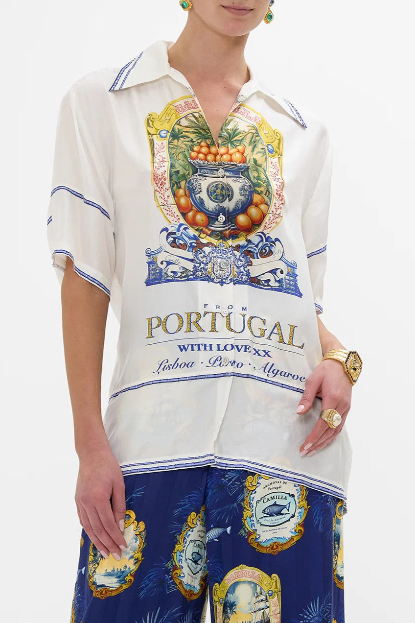 CAMILLA Oversized Shirt - Song of Saint Anthony