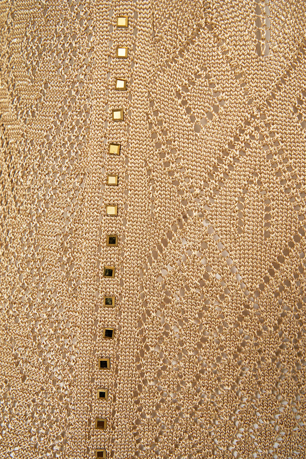 CAMILLA Fitted Pointelle Turtle Neck Knit - Ornate On A Plate - Magpie Style