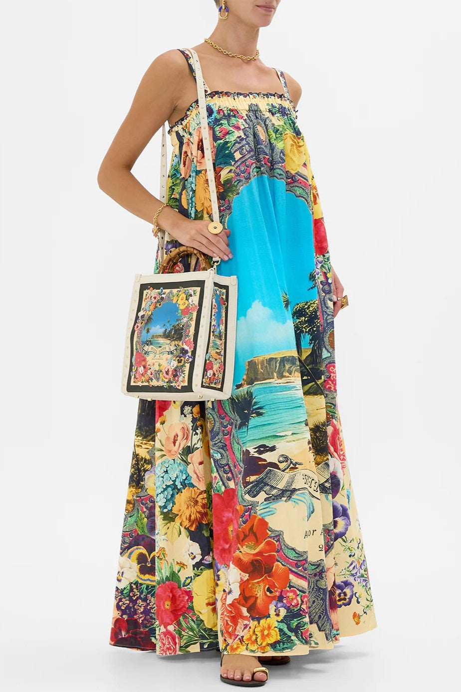 CAMILLA North South Tote - Bathing Bombshell - Magpie Style