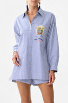 CAMILLA Stepped Hem Shirt - Song of Saint Anthony - Magpie Style