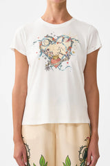 CAMILLA Slim Fit Round Neck T-Shirt - House of Horoscopes