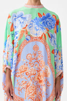 CAMILLA High Collar Kaftan with Tie - Topkapi Pop - Magpie Style