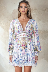 CAMILLA Button Front Frill Dress - All About That Lace