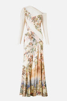 CAMILLA Lace Splice One Shoulder Dress - Twilight In Istanbul - Magpie Style