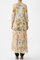 CAMILLA Long Gathered Panel Dress - The Architects of Alcazar - Magpie Style