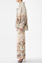 CAMILLA Oversized Jersey Parker Jacket - Aranjuez Animalia - Magpie Style