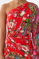 CAMILLA One Shoulder Jersey Dress - Heirloom Empire - Magpie Style