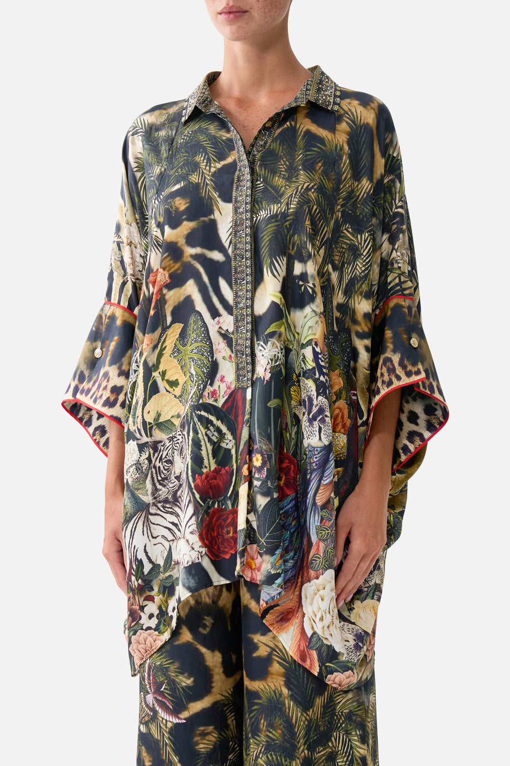 CAMILLA Batwing Shirt - Leotigra Land