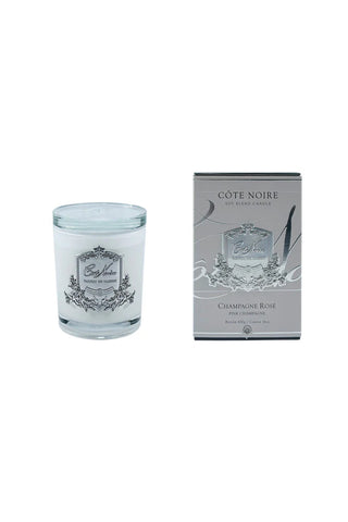 COTE NOIRE Pink Champagne, Crystal Lid - White 450g