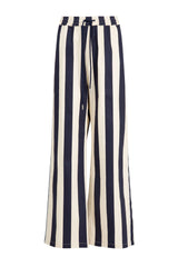 COOPER Back To Track Pants - Navy Stripe