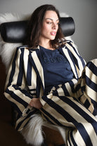 COOPER Cooper Club Jacket - Navy Stripe - Magpie Style