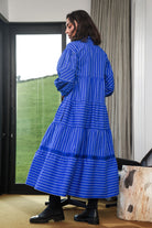 COOPER Stripe On By Dress - Blue Stripe - Magpie Style