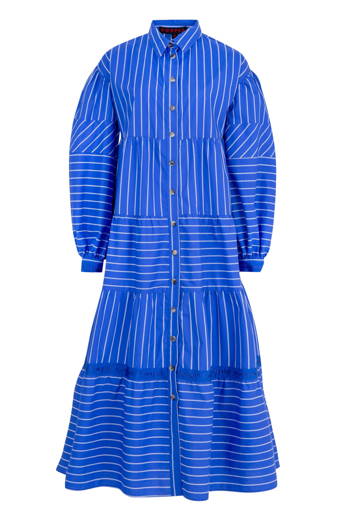 COOPER Stripe On By Dress - Blue Stripe - Magpie Style