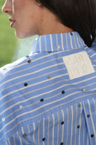 COOPER Play The Long Game Shirt - Blue Stripe - Magpie Style