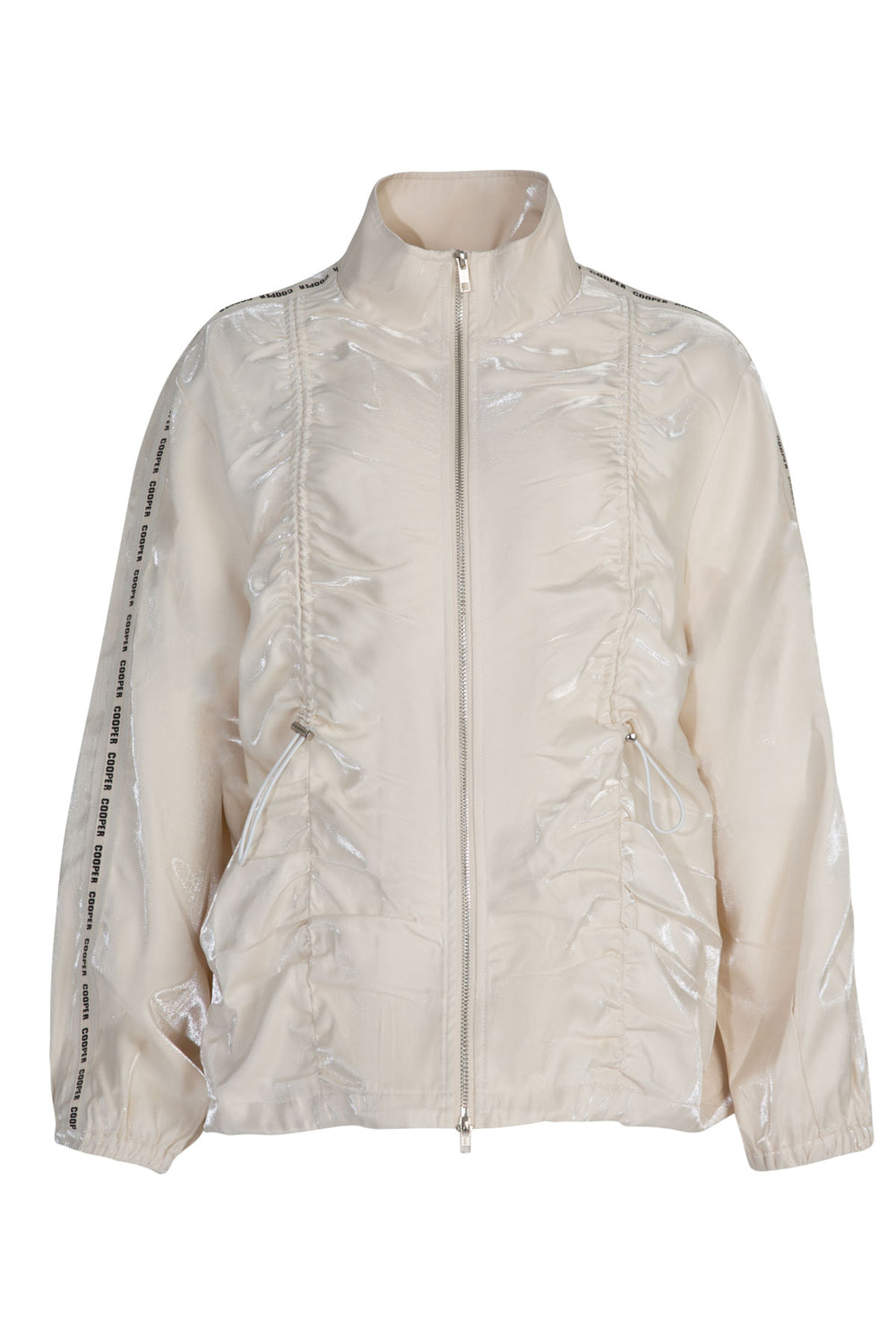 COOPER Zip To The Point Jacket - Cream
