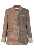 COOPER Criss-Crossed Jacket - Multi Check - Magpie Style