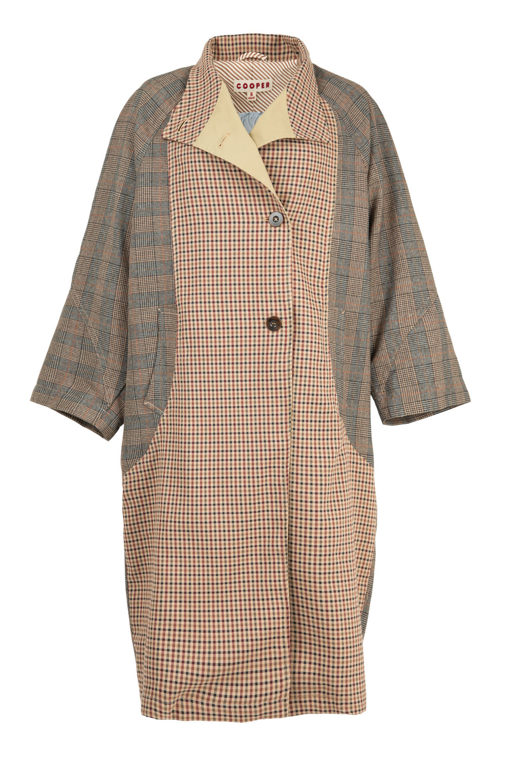 COOPER Splice Of Heaven Coat - Multi Check