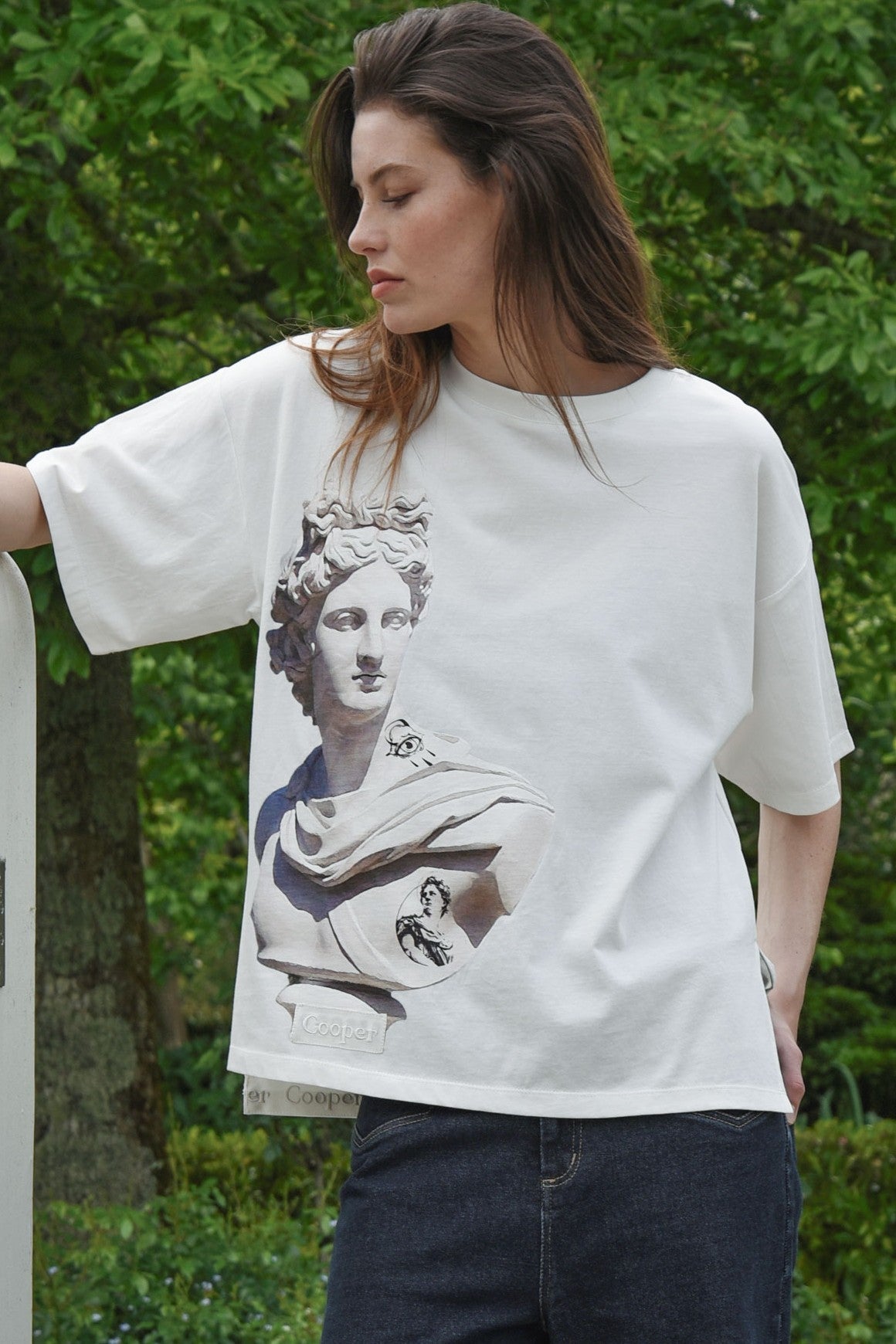 COOPER Its All In Your Head Top - White - Magpie Style