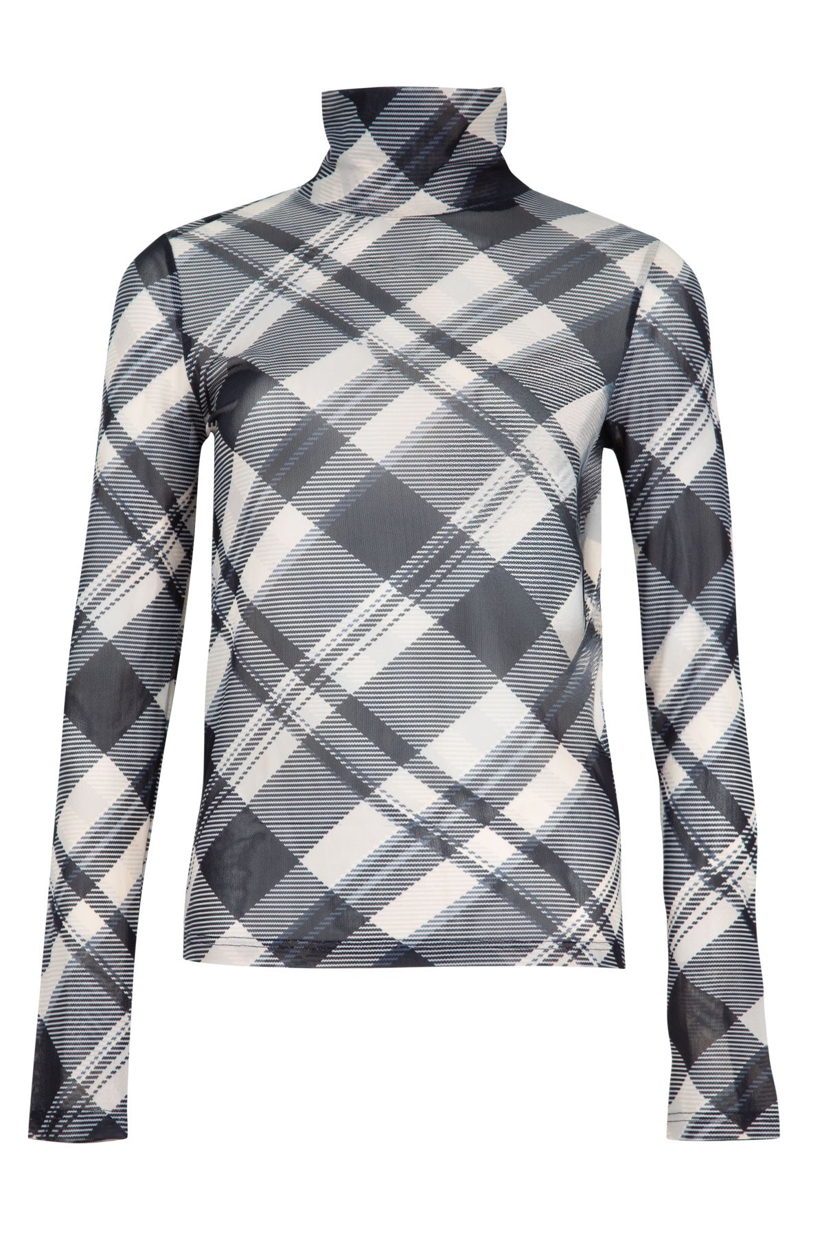 COOPER Its Neck and Neck Top - Stone Check - Magpie Style