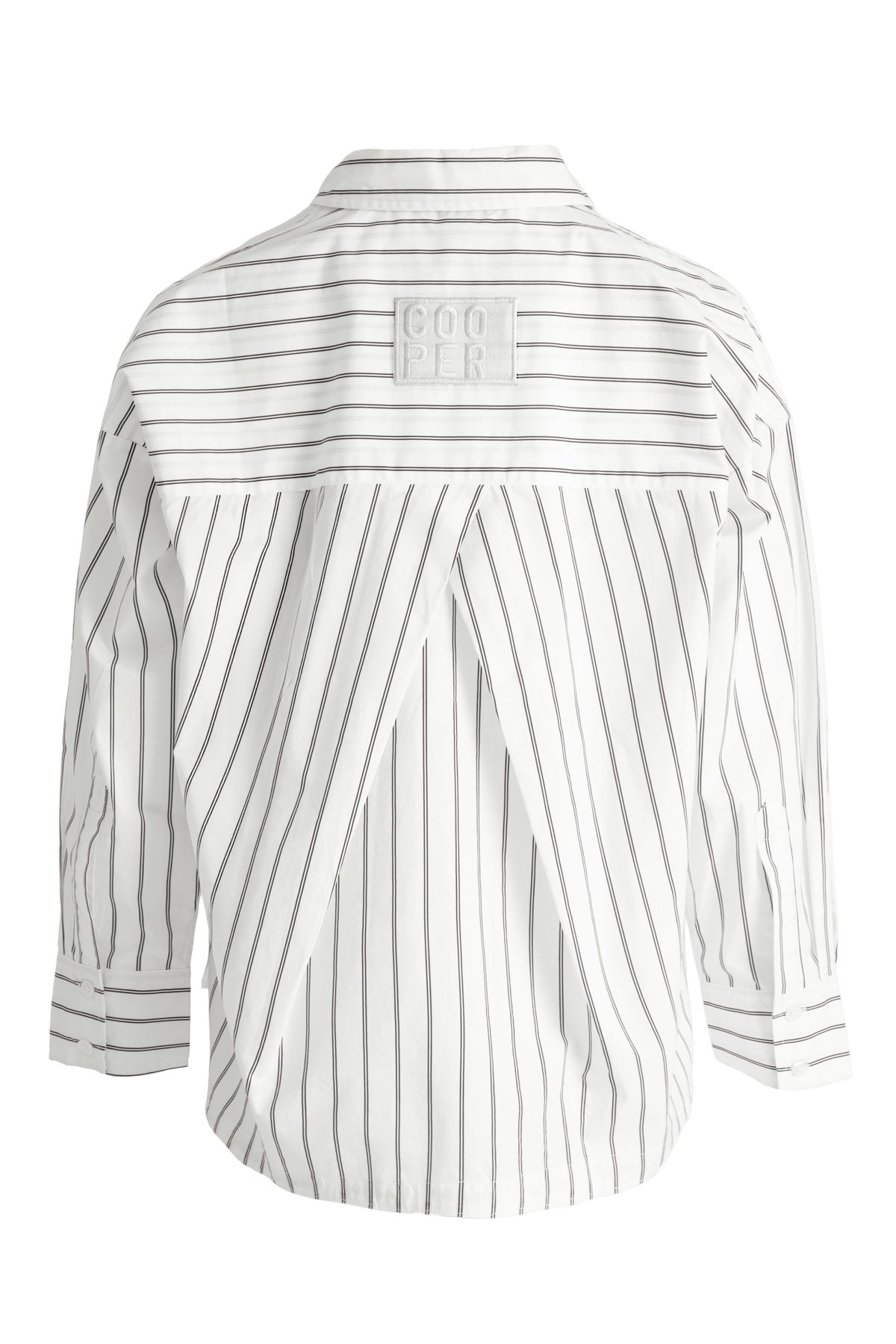 COOPER Yoke Of Luck Shirt - White Stripe - Magpie Style