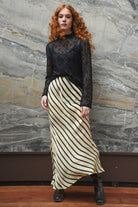 CURATE Bias About You Skirt - Stripes - Magpie Style