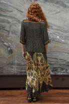 CURATE High and Rising Dress - Border Spot - Magpie Style