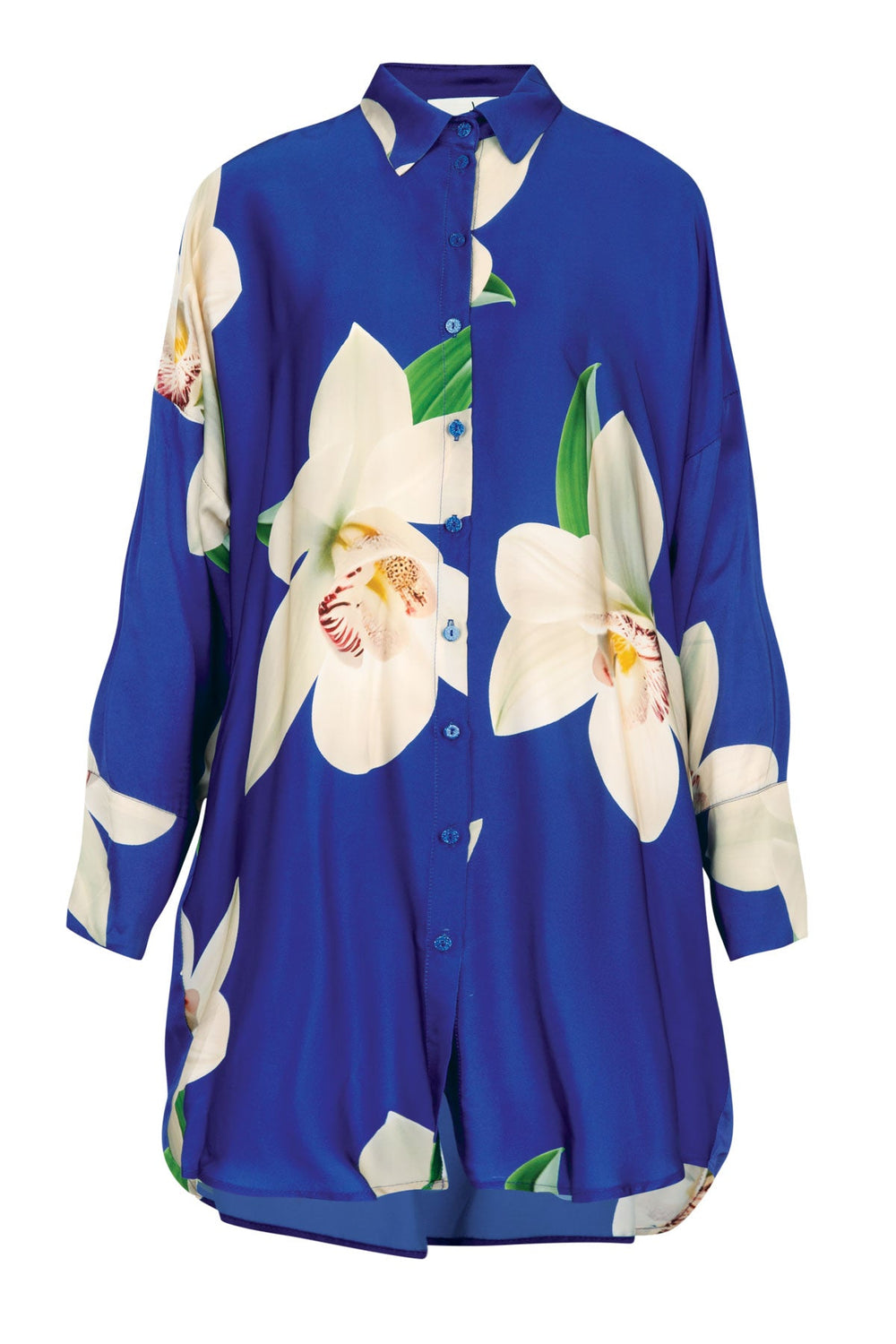 CURATE Something Borrowed Shirt - Blue Orchid
