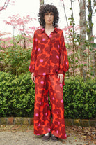 CURATE Behind Her Back Shirt - Pink/Red - Magpie Style