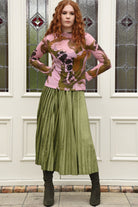 CURATE Don’t Get Meshy Top - Pink/Green - Magpie Style
