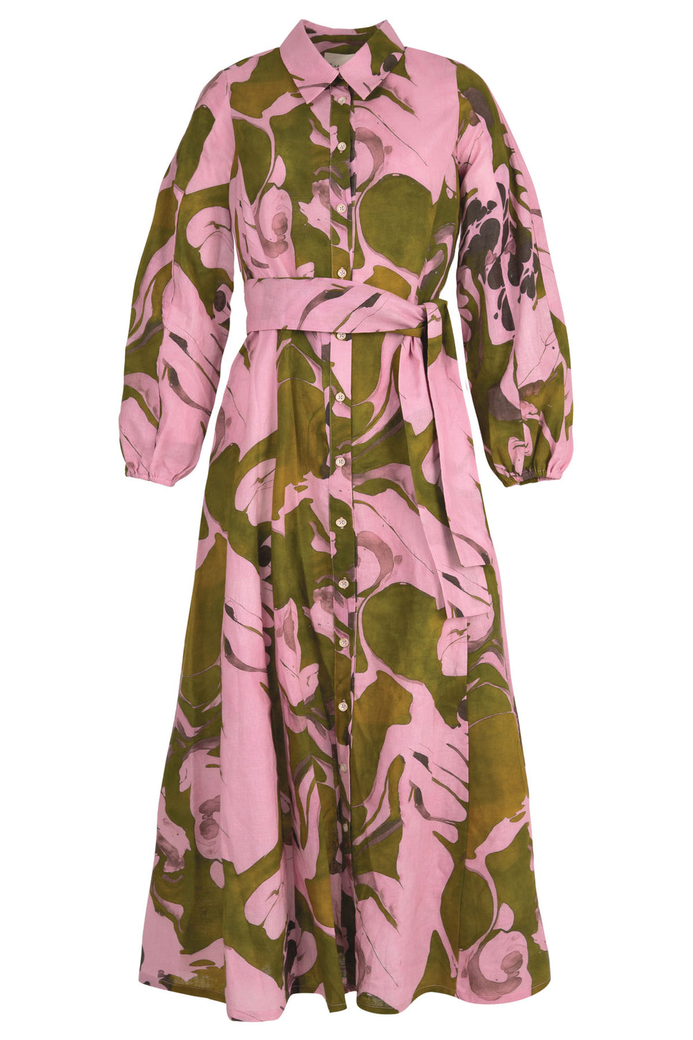 CURATE Good Serve Dress - Pink/Green