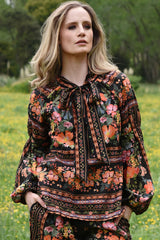 CURATE Keep Your Cool Blouse - Black
