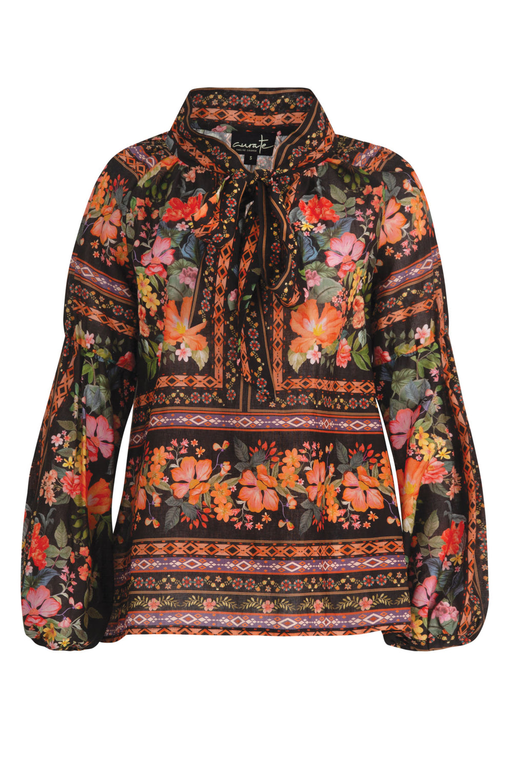 CURATE Keep Your Cool Blouse - Black