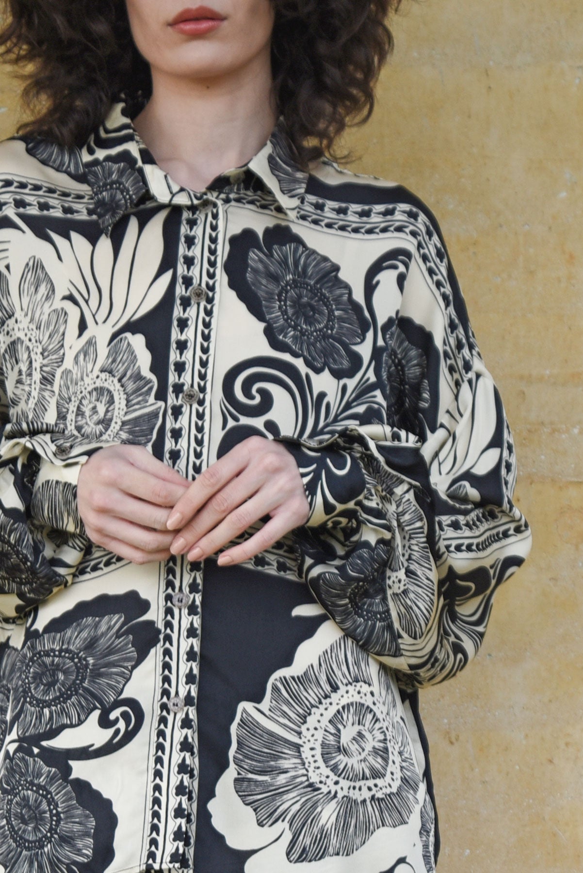 CURATE Under The Sun Shirt - Black - Magpie Style